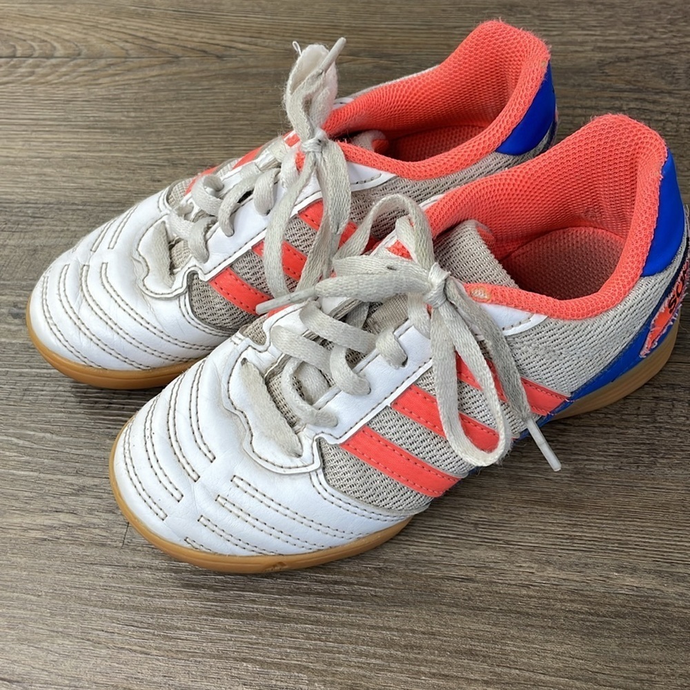 Adidas Boys Sala PMA 20M001 Kids Trainers, Indoor Sportswear Shoes White size 13